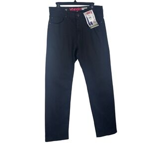 Wrangler Performance Series Men's Black Regular Fit Jeans 32x32 NEW